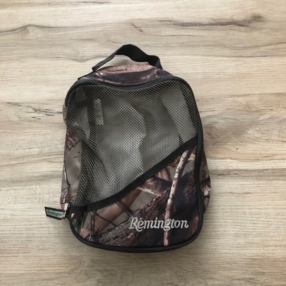 Mini Remington Camouflage Mesh Front Bag